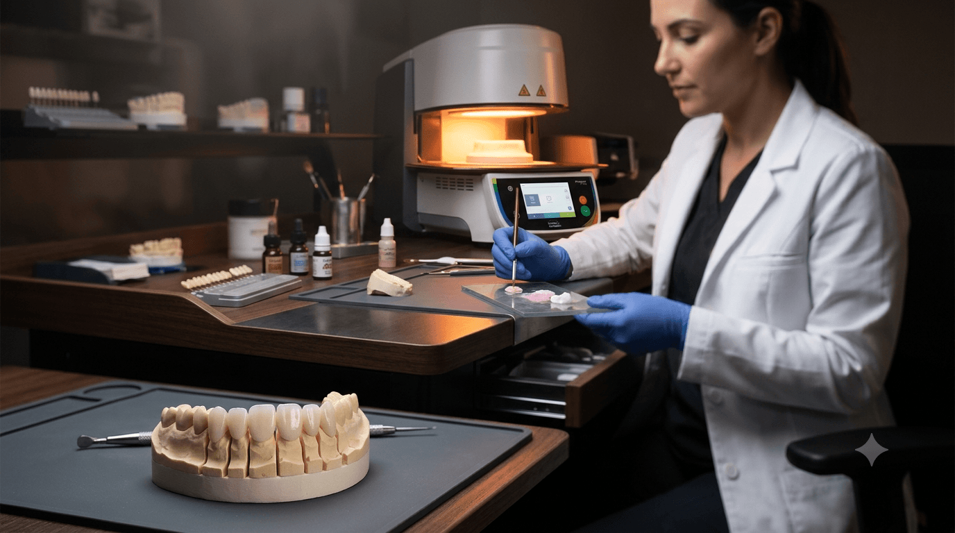 In-house dental laboratory – Kocaqi Dental Clinic