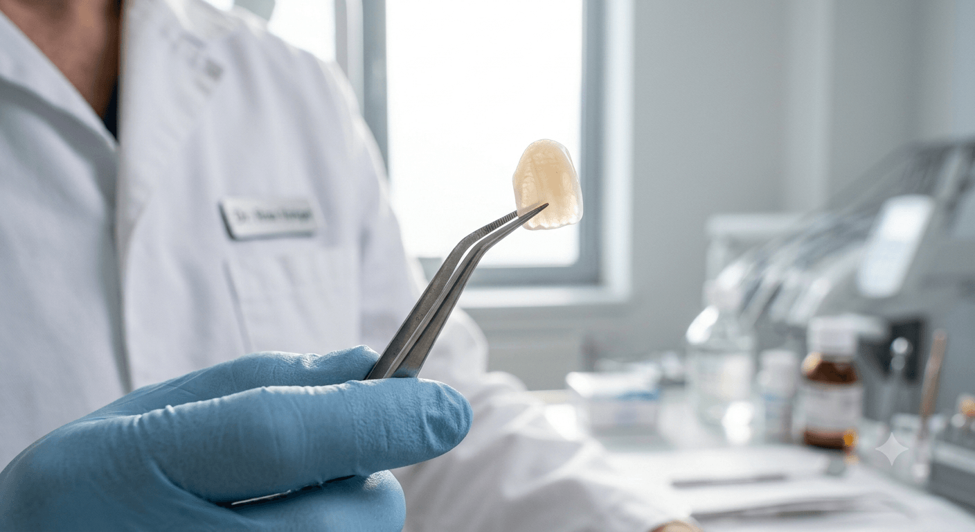 Porcelain veneer procedure – Kocaqi Dental Clinic