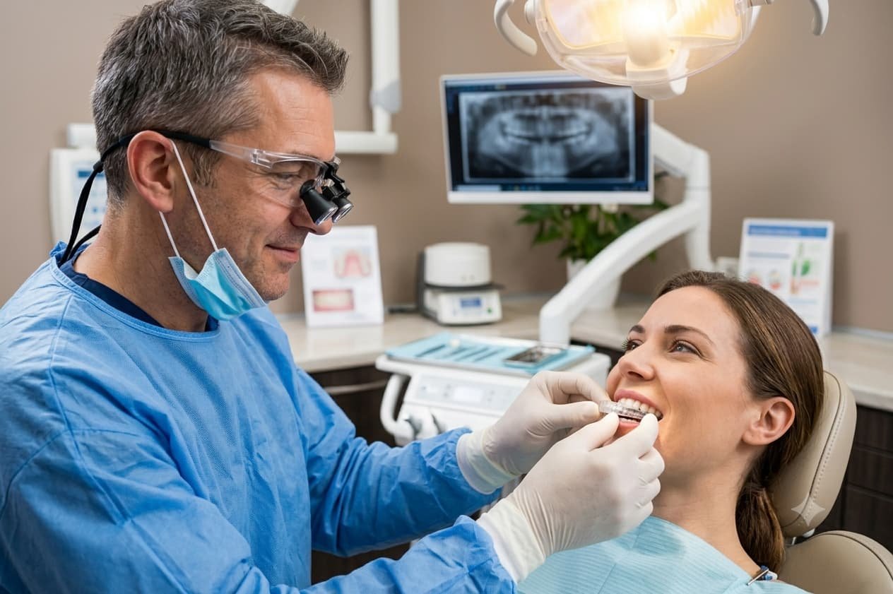 Custom occlusal splint TMJ treatment – Kocaqi Dental Clinic Tirana Albania
