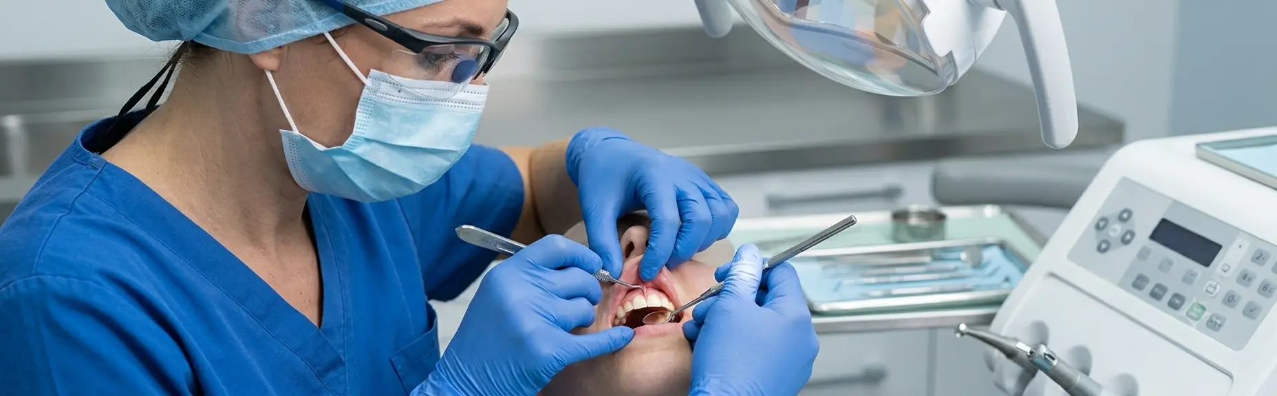 Frenectomy procedure – Kocaqi Dental Clinic Tirana Albania