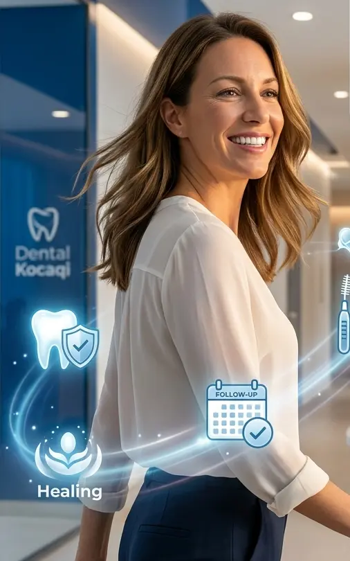 Patient aftercare – Kocaqi Dental Clinic